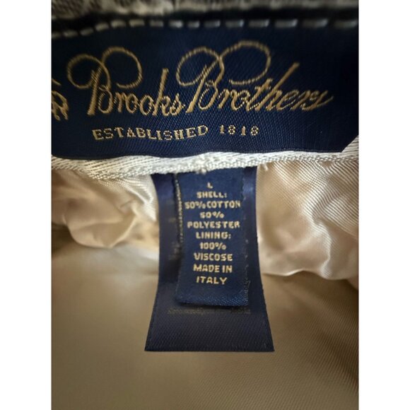 Brooks Brothers Mens Large Cabbie Newsboy Hat Italy - Picture 7 of 7